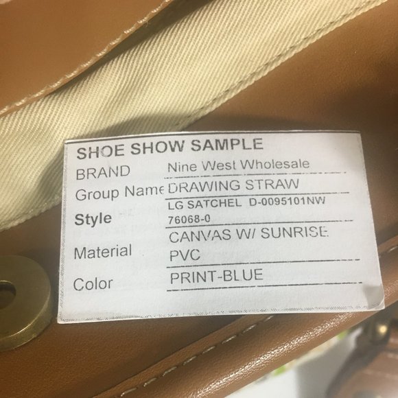 Nine West Large Satchel Handbag - Picture 8 of 8